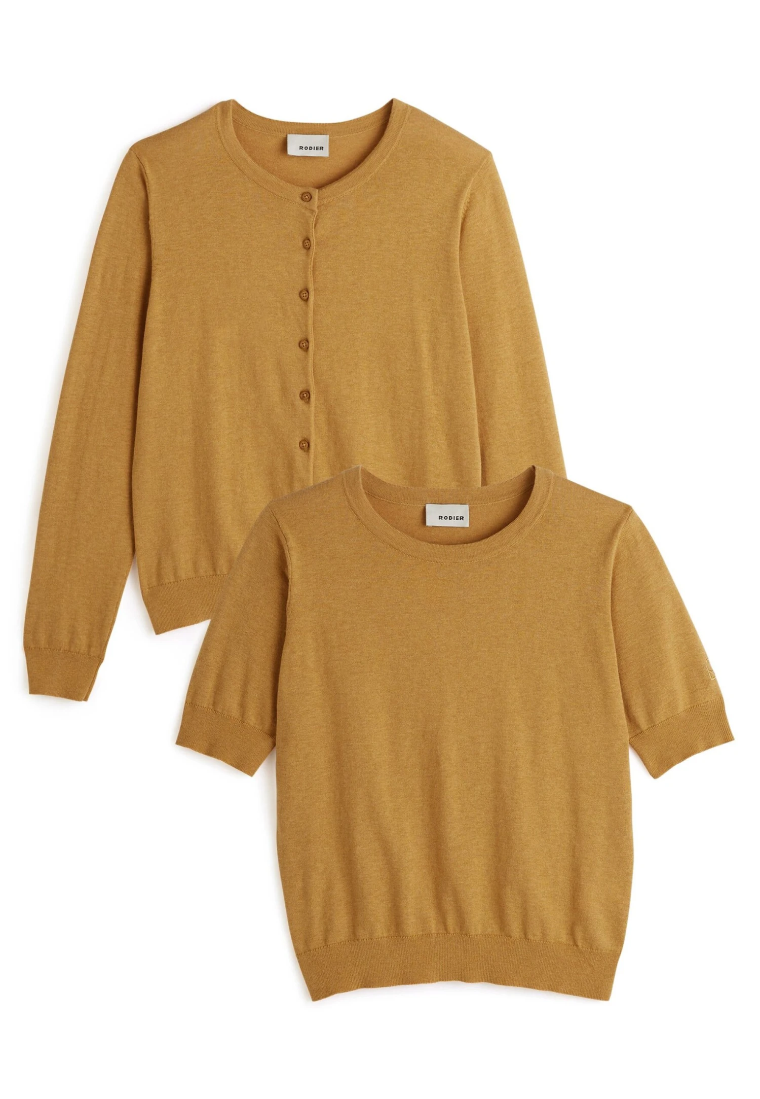 RODIER Twin Set- Vest - Ocre 4 RODIER Twin Set- Vest - Ocre - Afbeelding 4