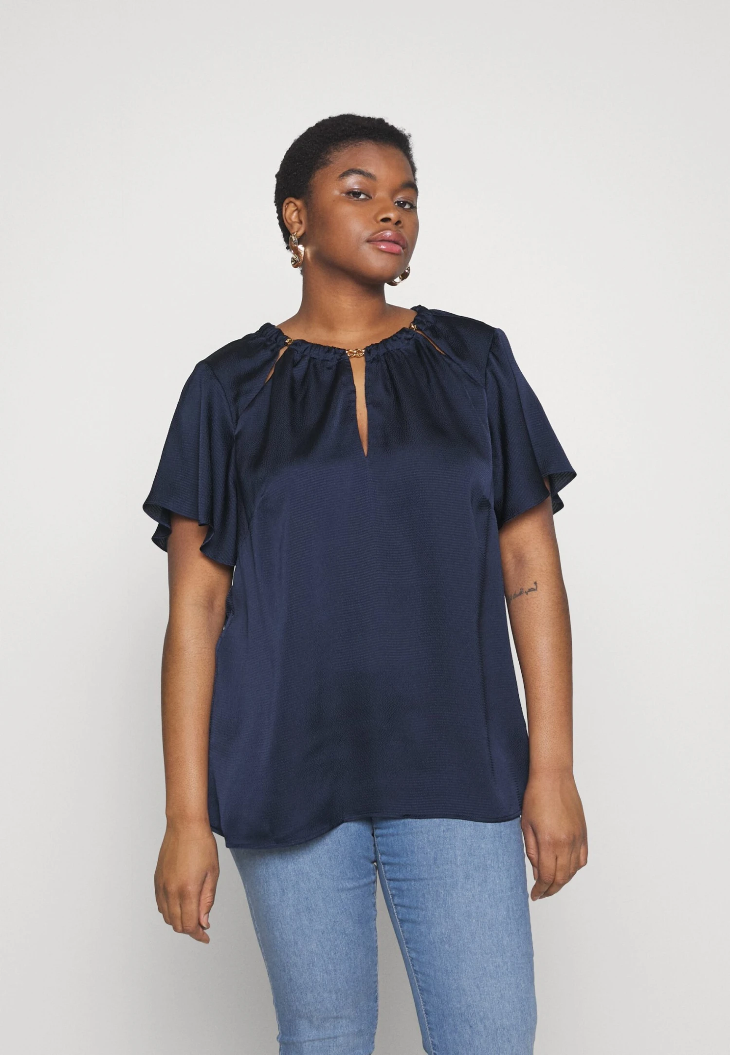 MICHAEL Michael Kors Chain Top - Blouse - Midnightblue 1 MICHAEL Michael Kors Chain Top - Blouse - Midnightblue