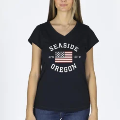 Oregon Tee W - T-Shirt Print - Dk. Navy