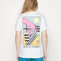 Another Day In Paradise Unisex - T-Shirt Print - White