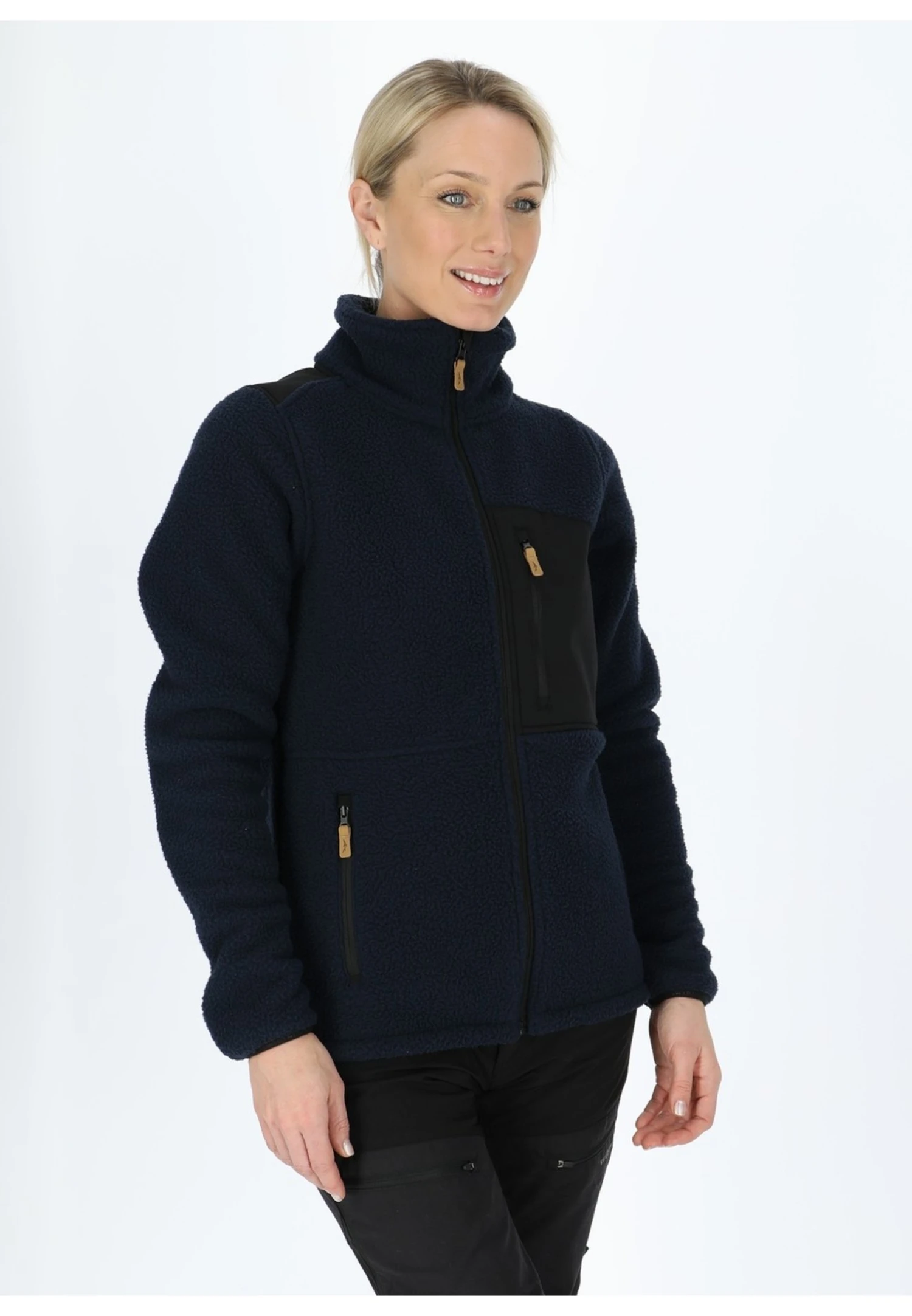 Nordkap Pile - Fleecejas - Navy Black 8 Nordkap Pile - Fleecejas - Navy Black - Afbeelding 8