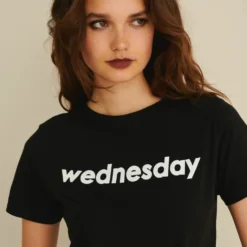 Next Wednesday Slogan Graphic Standard - T-Shirt Print - Black 7 Next Wednesday Slogan Graphic Standard - T-Shirt Print - Black -Aanbiedingen Mode Toon Winkel bf73517c66014801bf2d4aae05e29e21 scaled
