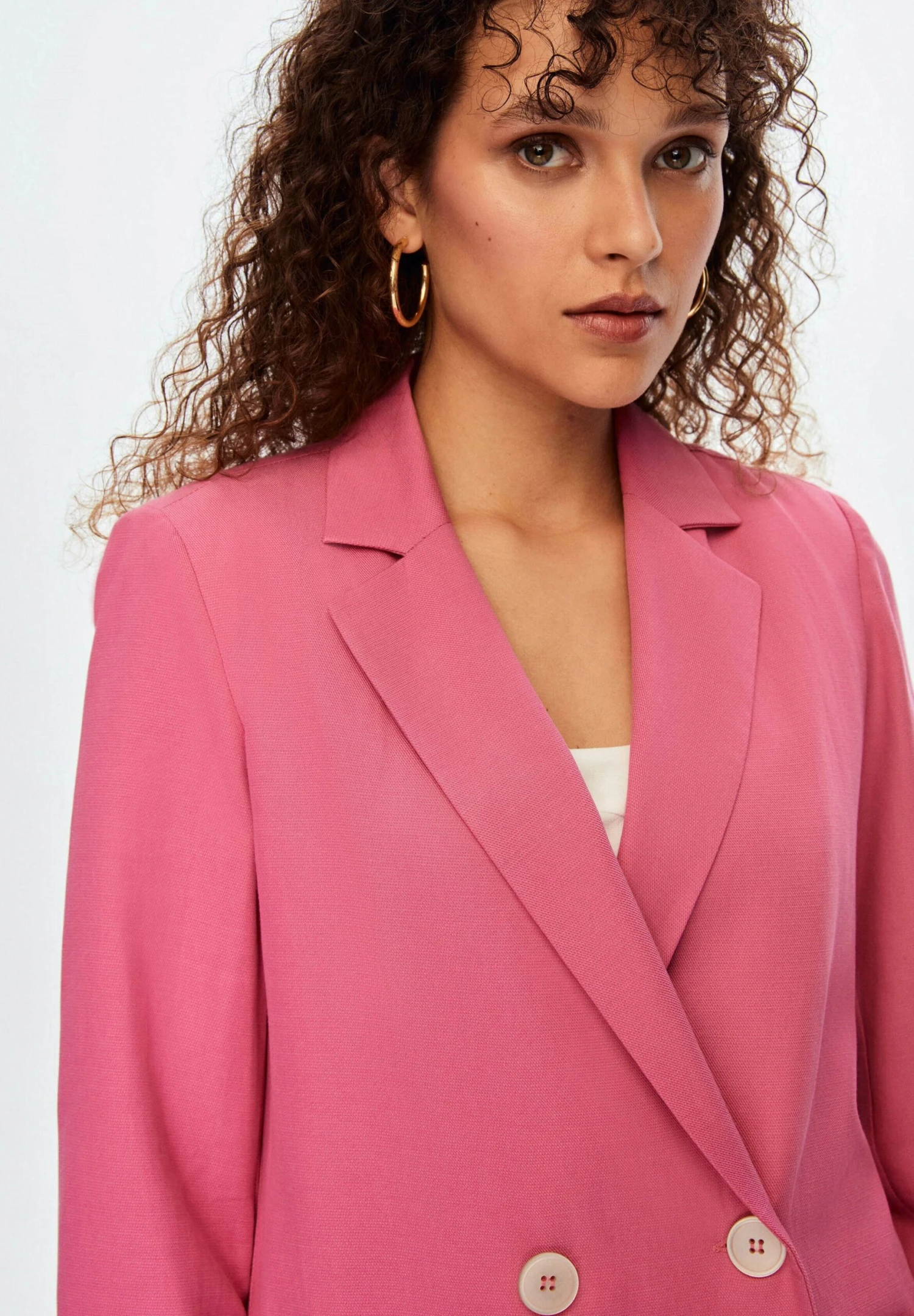 Lynn - Blazer - Fuschia 4 Lynn - Blazer - Fuschia - Afbeelding 4