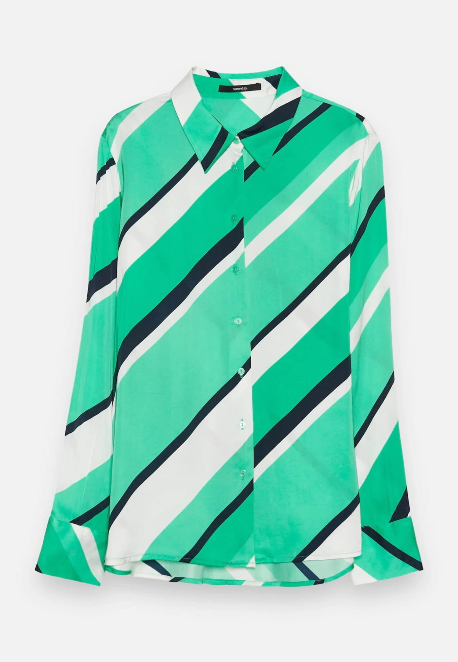 Someday Zulmara Dynamic - Overhemdblouse - Green Apple 8 Someday Zulmara Dynamic - Overhemdblouse - Green Apple - Afbeelding 8