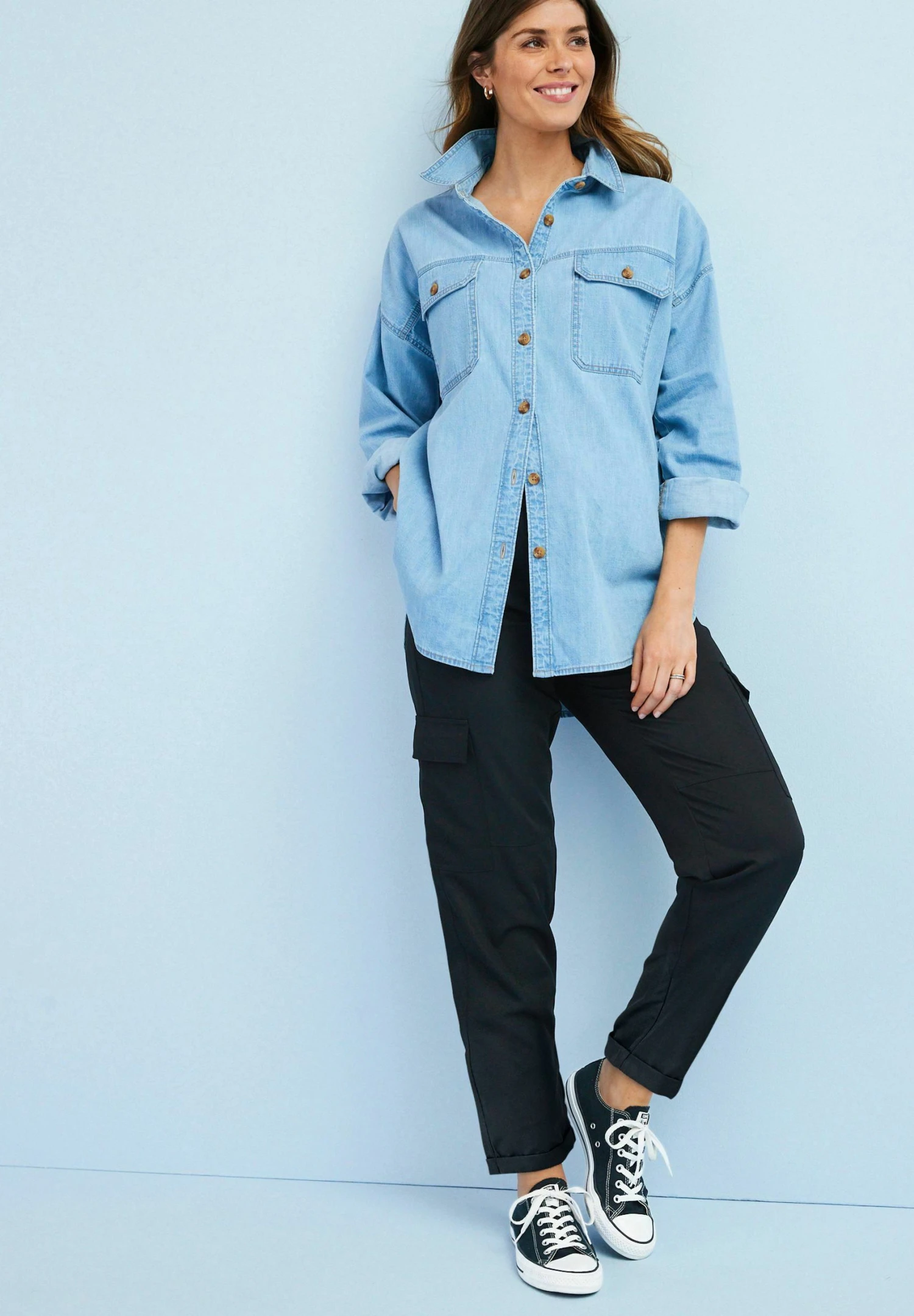 Next Cargobroek - Black 1 Next Cargobroek - Black