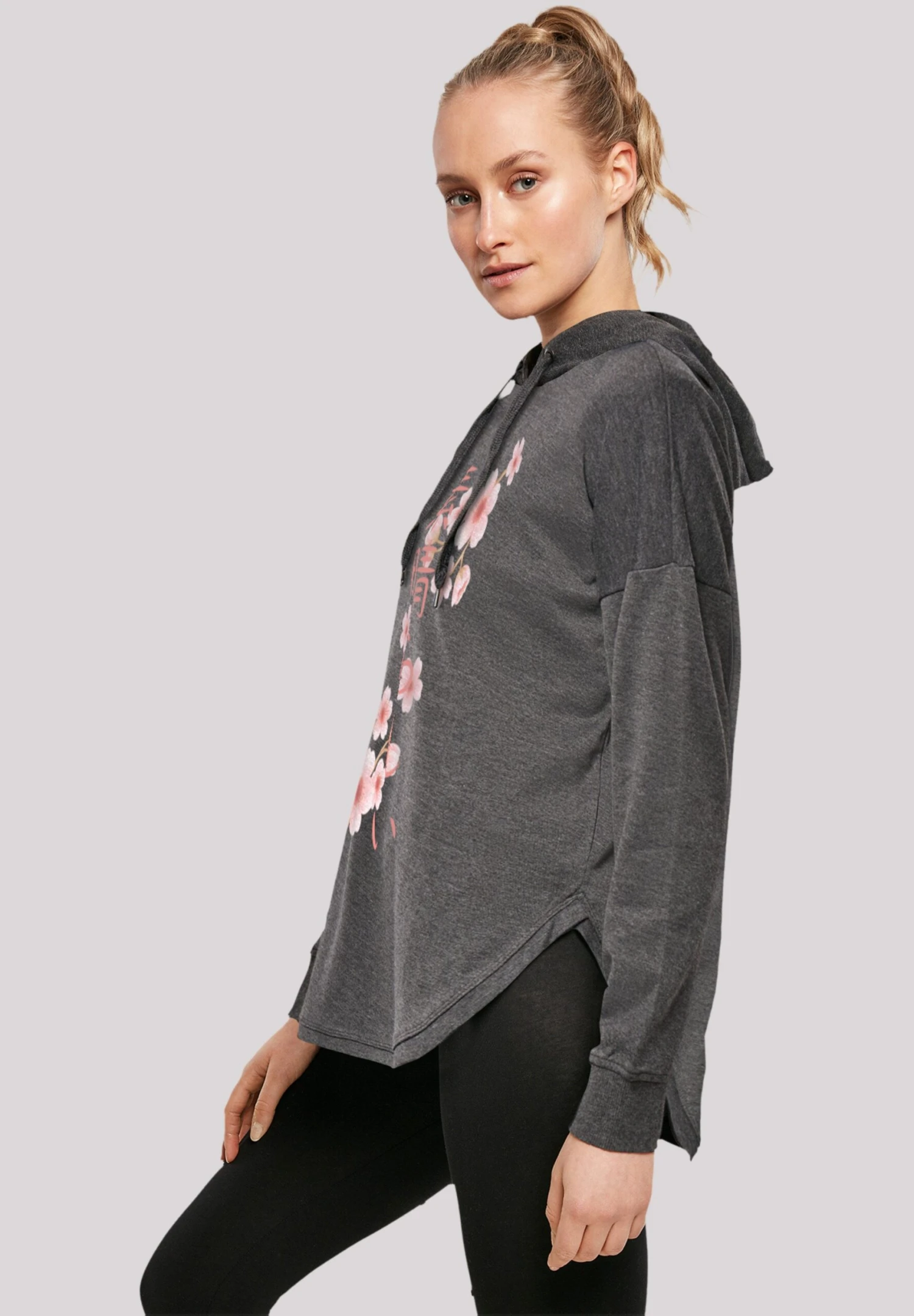 F4NT4STIC Kirschblüten Asien - Hoodie - Charcoal 5 F4NT4STIC Kirschblüten Asien - Hoodie - Charcoal - Afbeelding 5