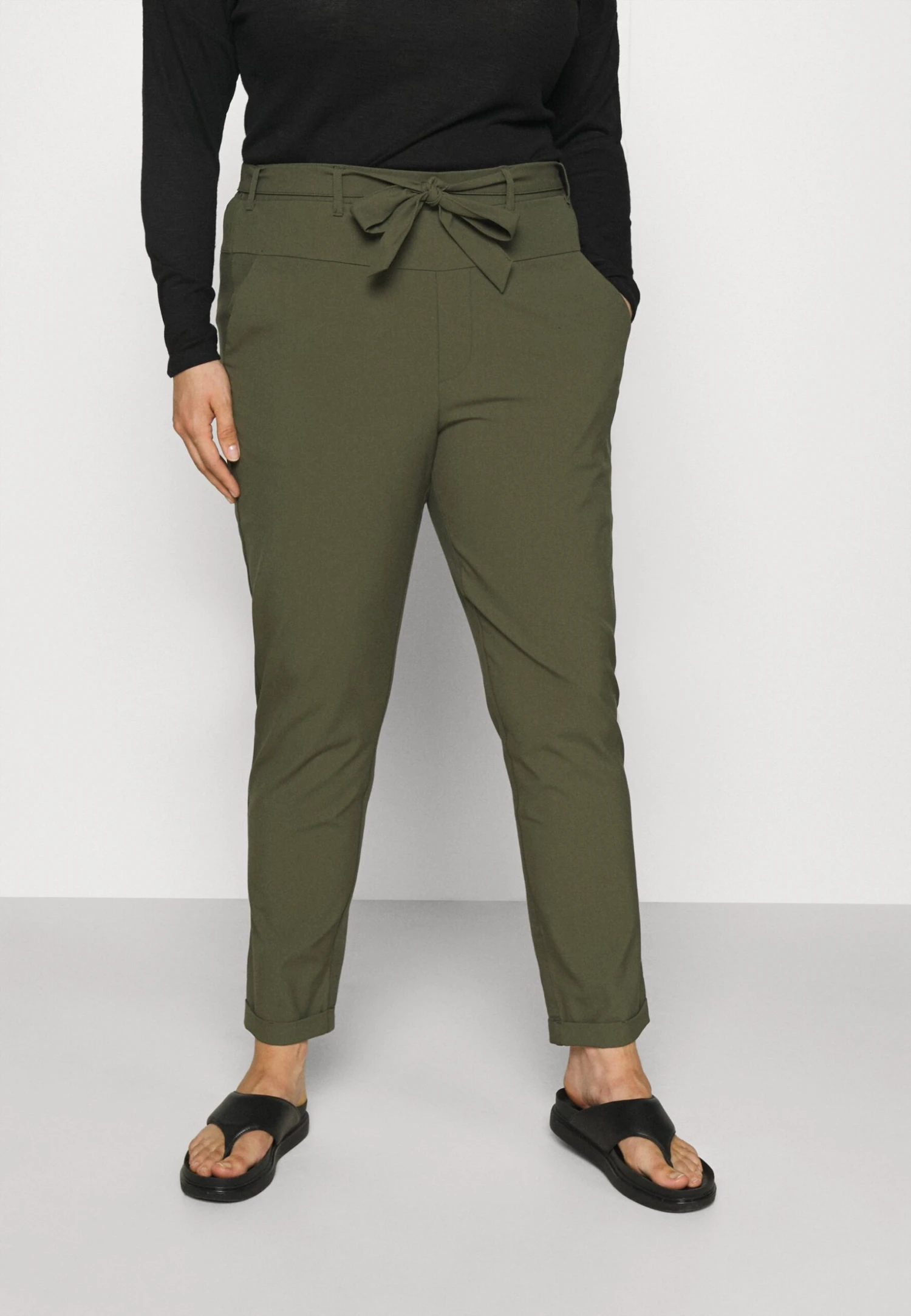 Jia Belt Pants - Broek - Grape Leaf 1 Jia Belt Pants - Broek - Grape Leaf