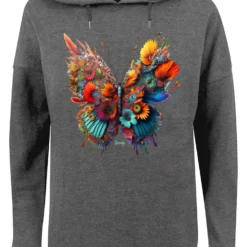 F4NT4STIC Schmetterling Blumen - Hoodie - Charcoal 12 F4NT4STIC Schmetterling Blumen - Hoodie - Charcoal -Aanbiedingen Mode Toon Winkel d201a7ca164c43b6a50609dd848bc5fb scaled