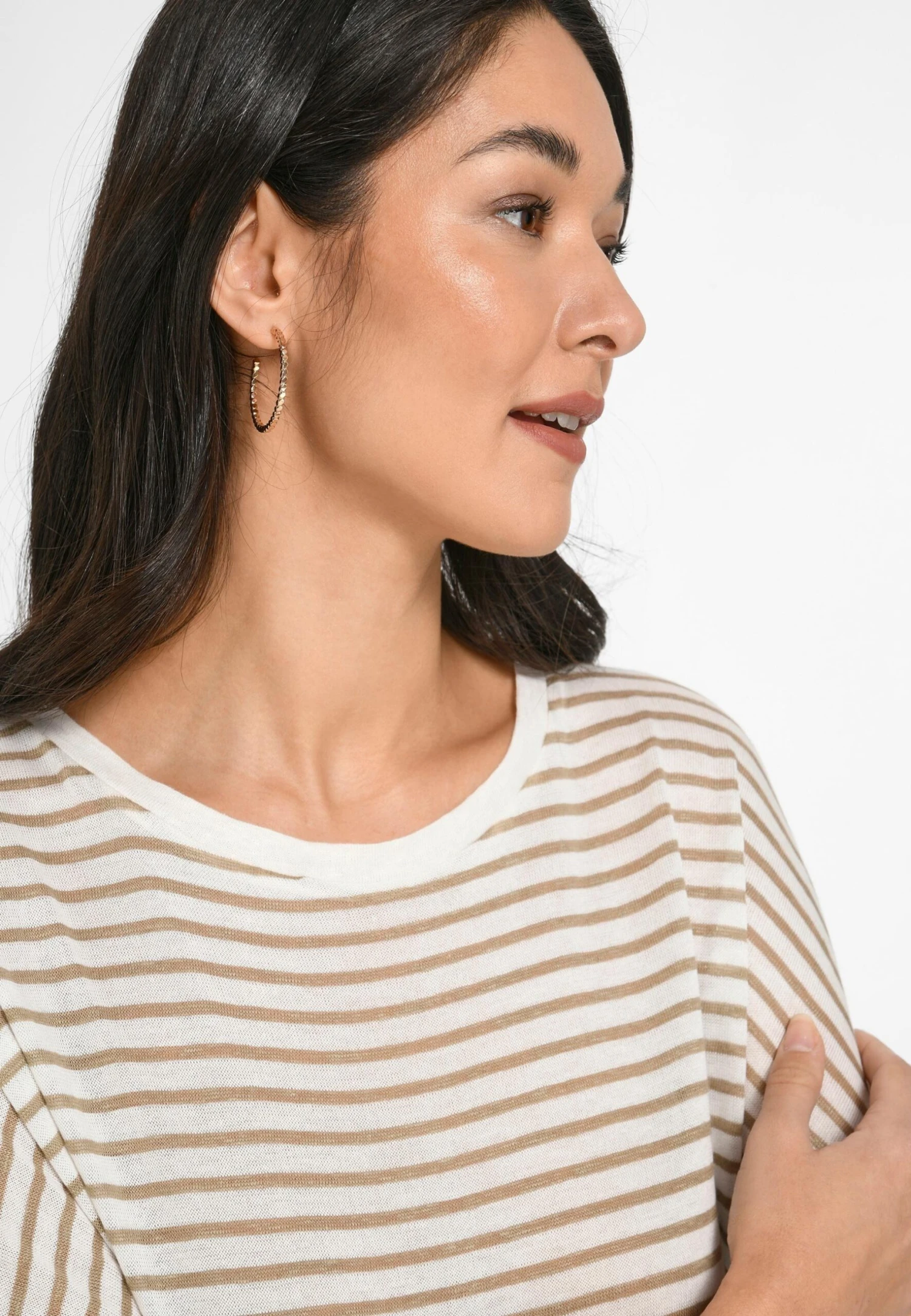 T-Shirt Print - Beige 4 T-Shirt Print - Beige - Afbeelding 4