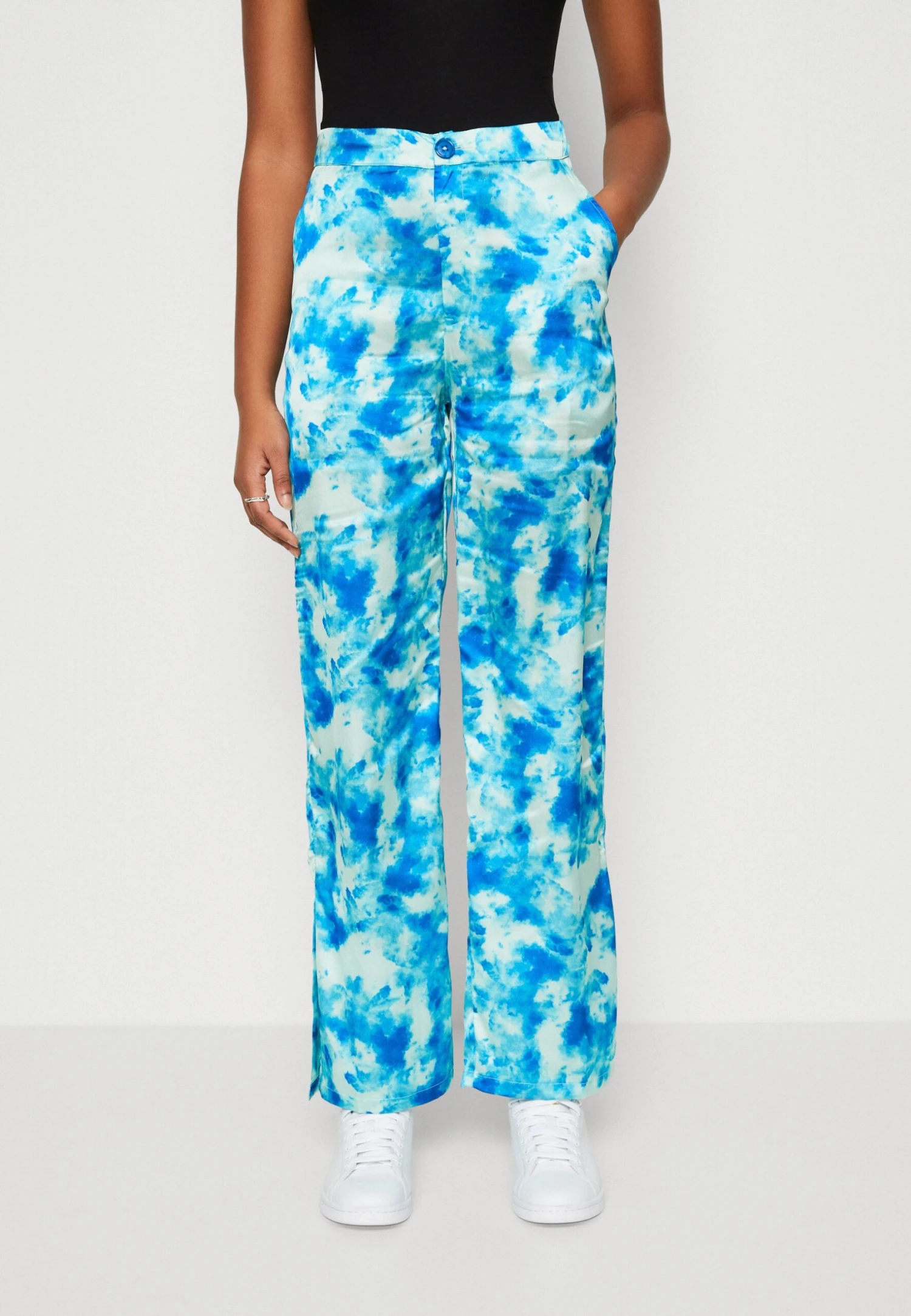 Noisy May Nmtalia Pants - Broek - Azure Blue 1 Noisy May Nmtalia Pants - Broek - Azure Blue