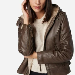 Jule - Leren Jas - Olive Grün 10 Jule - Leren Jas - Olive Grün -Aanbiedingen Mode Toon Winkel dd91dbc287d8436e9636a1eafd987cbb scaled