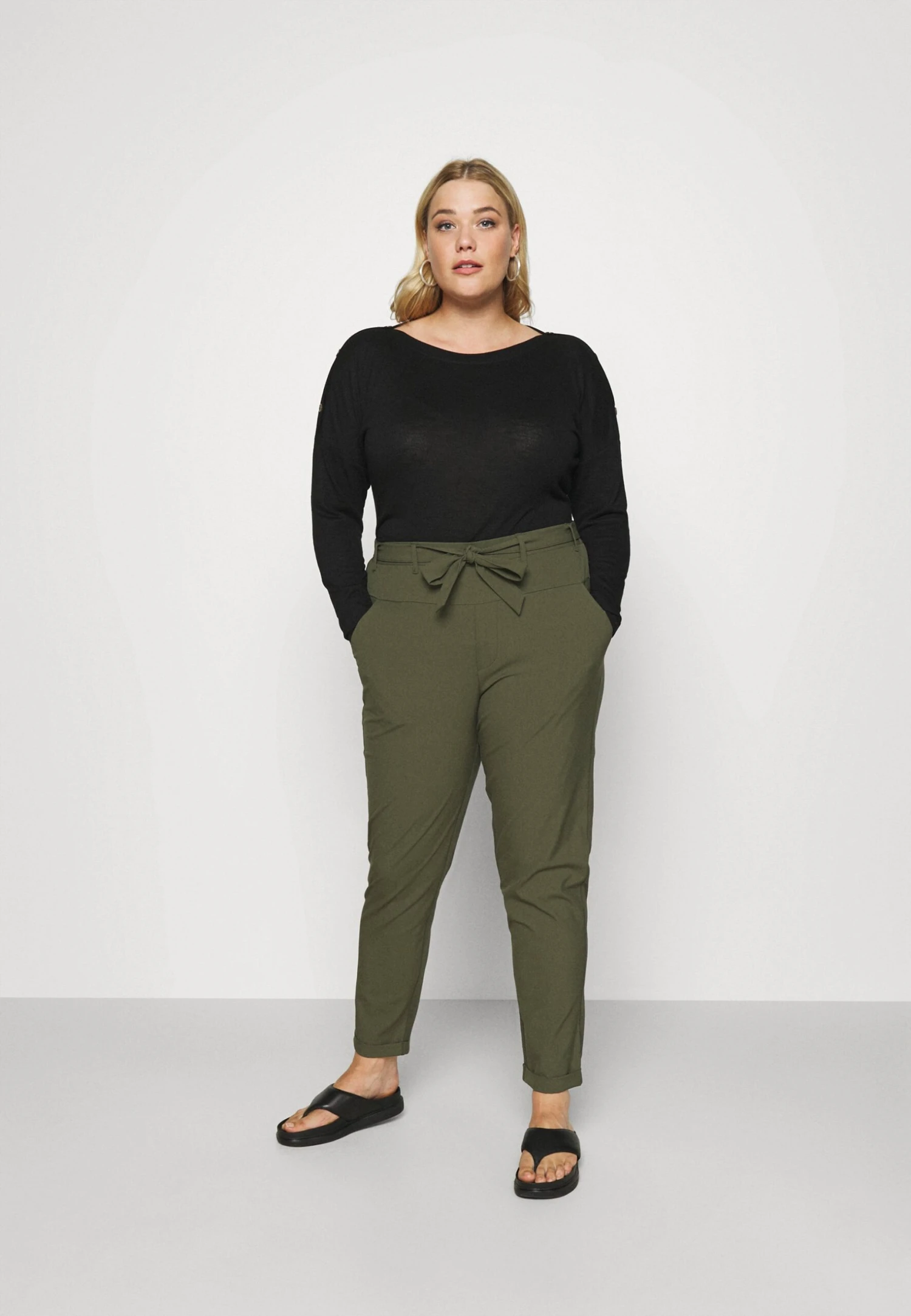 Jia Belt Pants - Broek - Grape Leaf 2 Jia Belt Pants - Broek - Grape Leaf - Afbeelding 2