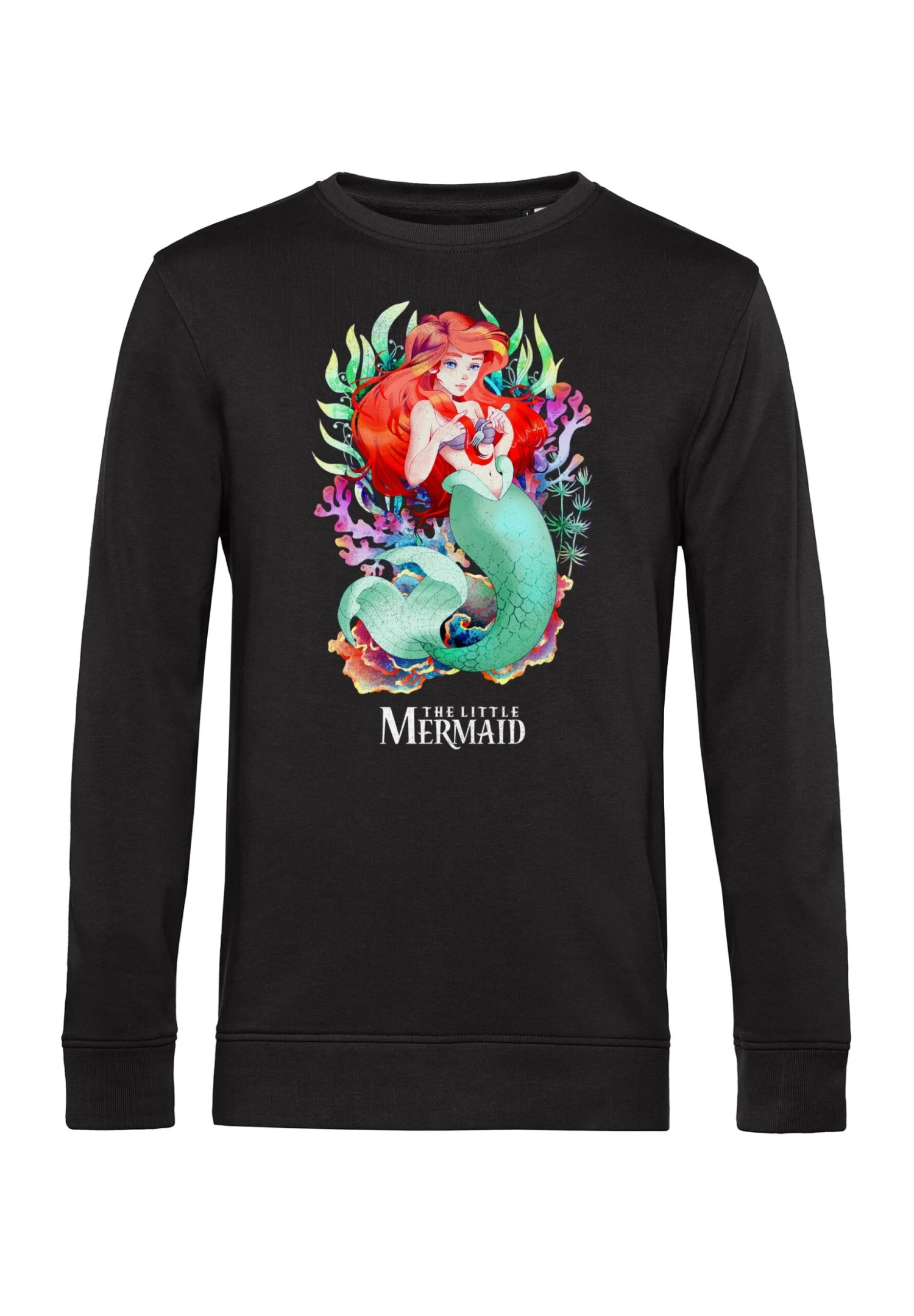 Disney The Little Mermaid Anime - Sweater - Black 4 Disney The Little Mermaid Anime - Sweater - Black - Afbeelding 4