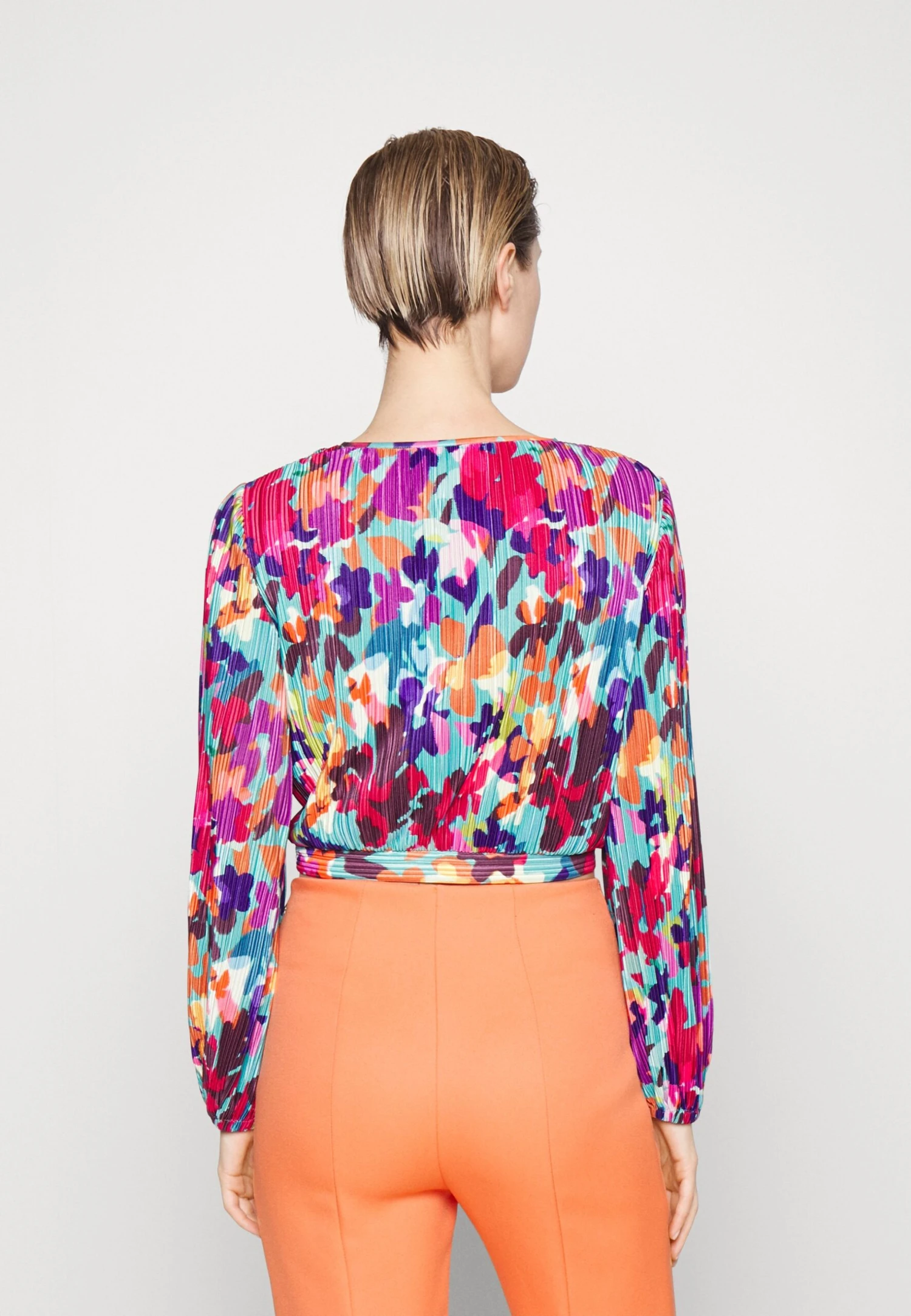 MAX & Co. Pastello - Longsleeve - Turchese 3 MAX & Co. Pastello - Longsleeve - Turchese - Afbeelding 3