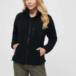 Brandit Fleecejas - Black