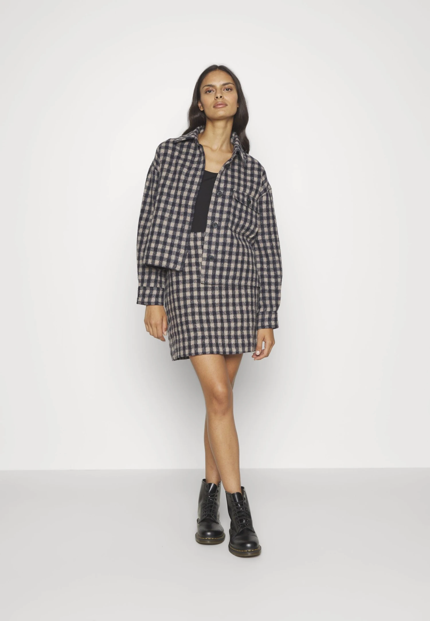 Marc O'Polo Overshirt Boxy Shape Modernshirt Details Vichy- Jas - Multi 5 Marc O'Polo Overshirt Boxy Shape Modernshirt Details Vichy- Jas - Multi - Afbeelding 5