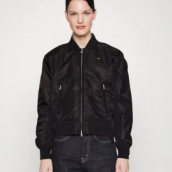 Blauer Bomberjacks - Black