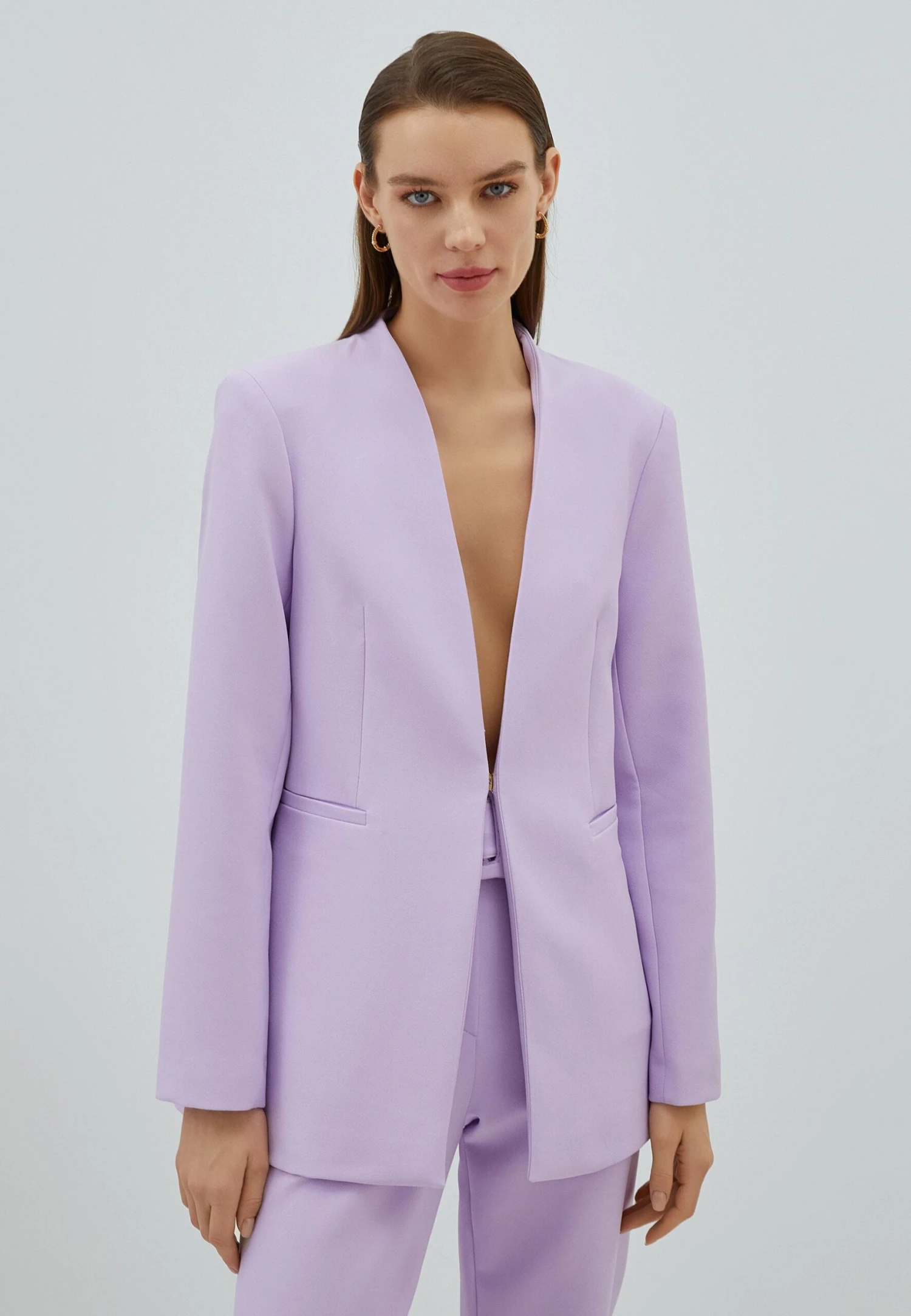 Koton Blazer - Lilac 1 Koton Blazer - Lilac
