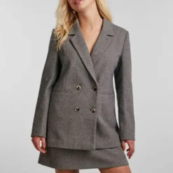 Pieces Zweireihiger Pcbaven - Blazer - Black