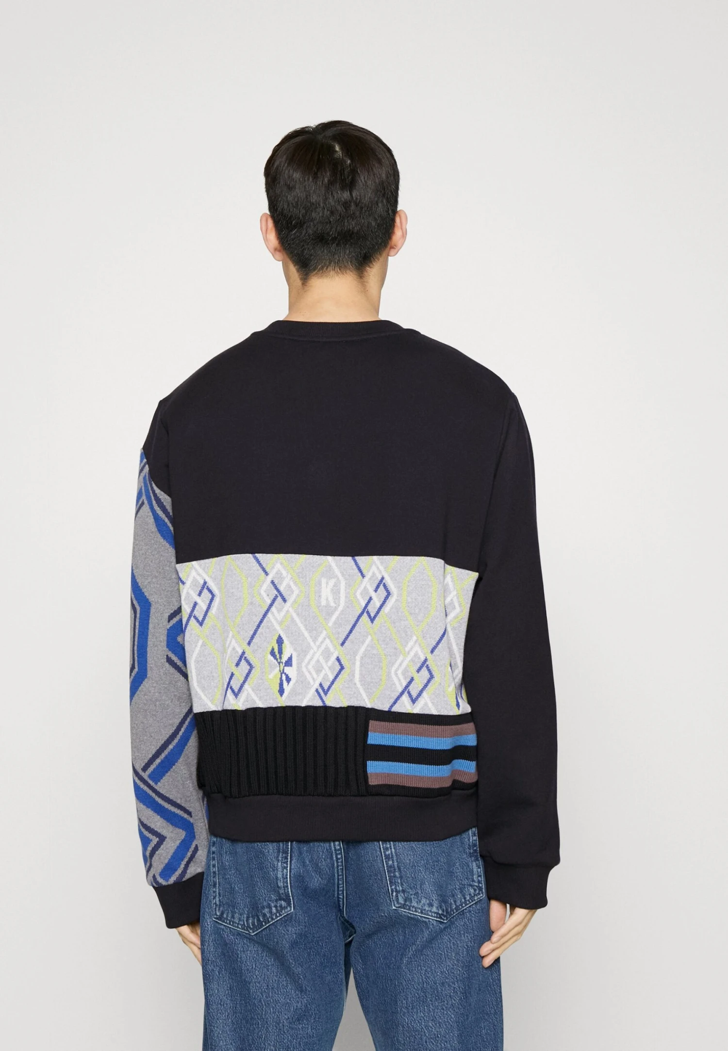 KOCHÉ Unisex - Sweater - Blue 3 KOCHÉ Unisex - Sweater - Blue - Afbeelding 3