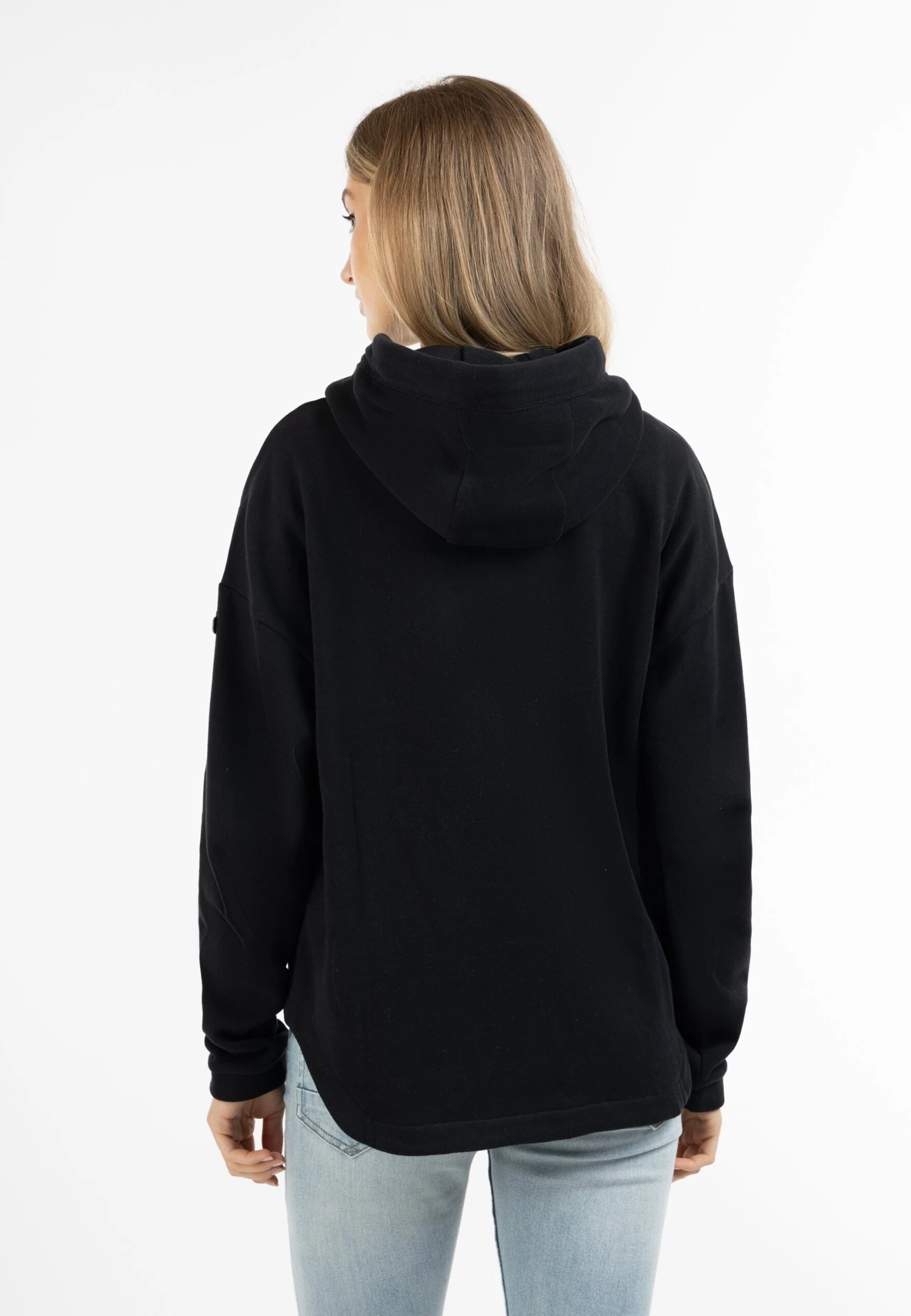 Dreimaster Takelage - Sweater Met Rits - Schwarz 3 Dreimaster Takelage - Sweater Met Rits - Schwarz - Afbeelding 3