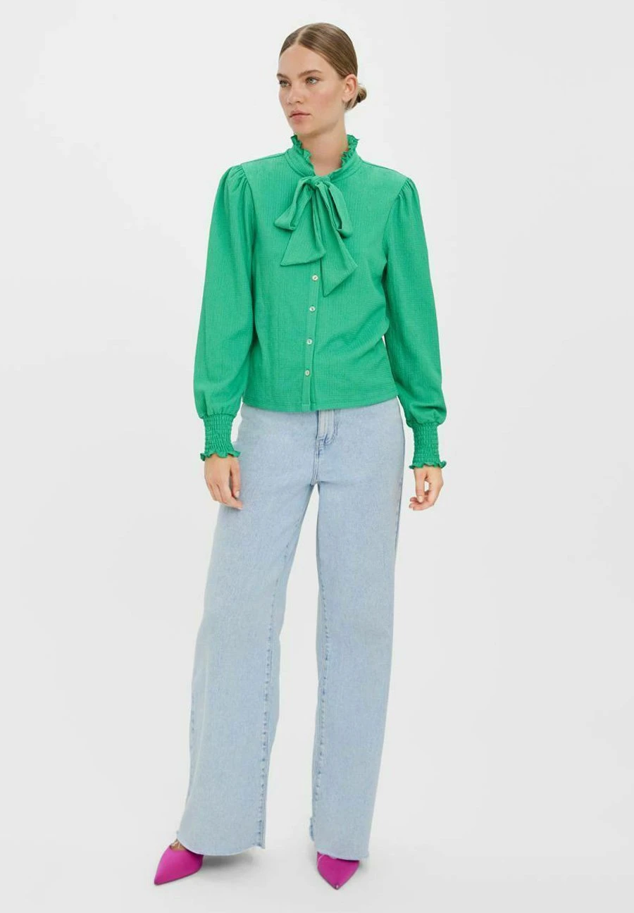 Vero Moda Overhemdblouse - Holly Green 2 Vero Moda Overhemdblouse - Holly Green - Afbeelding 2
