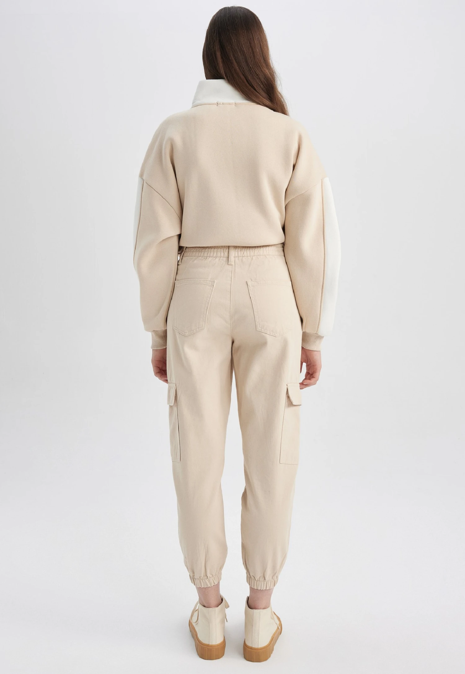 DeFacto Cargobroek - Beige 3 DeFacto Cargobroek - Beige - Afbeelding 3